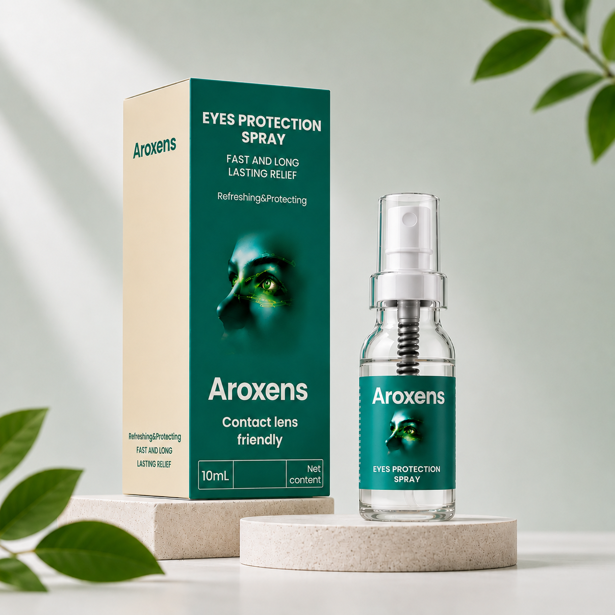 Aroxens Lutein Eye Spray with Calendula