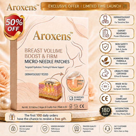 Aroxens Nano-Microneedle Bust Lift Patches