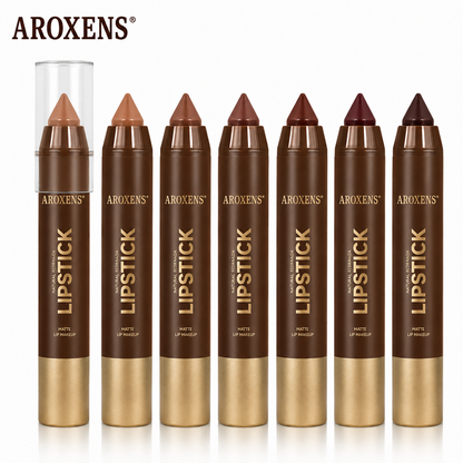 Chocolate-colored soft mist matte lip liner