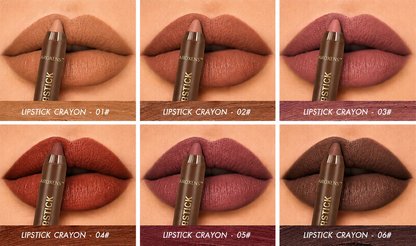 Chocolate-colored soft mist matte lip liner