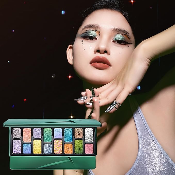 Aroxens 16 Color Eyeshadow Palette