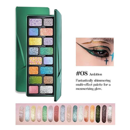 Aroxens 16 Color Eyeshadow Palette