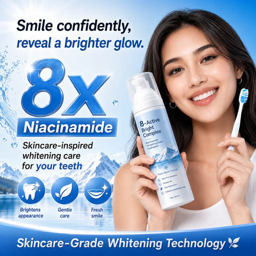 [Professional Grade] Niacinamide Foaming Toothpaste 8X