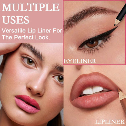 12-Piece Matte Lip Liner Set
