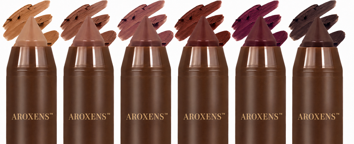 Chocolate-colored soft mist matte lip liner