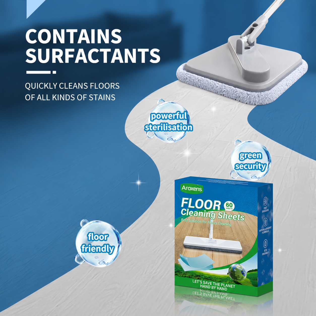 Multi-Surface Floor Cleaning Tablets