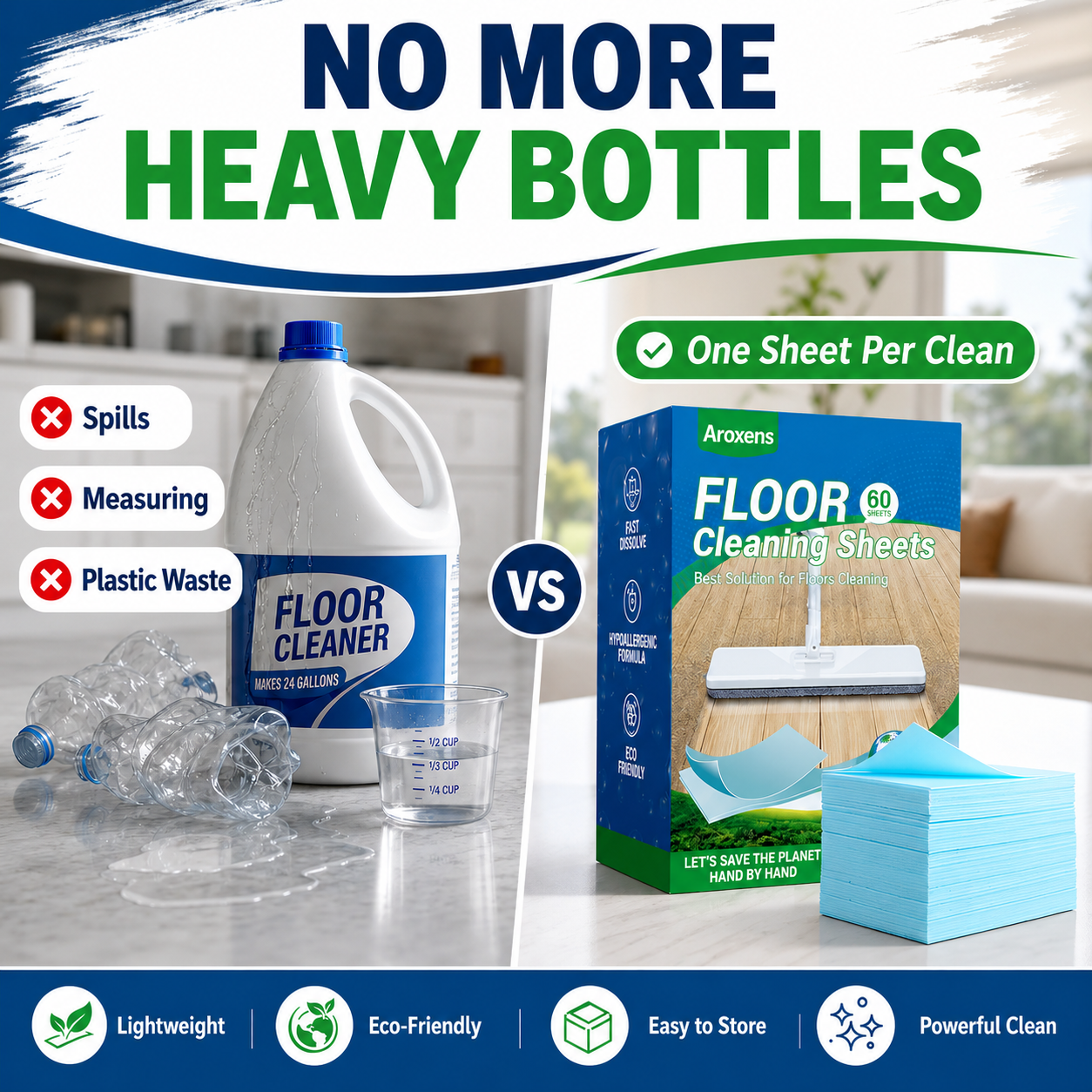 Multi-Surface Floor Cleaning Tablets