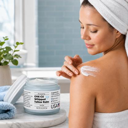 Aroxens GHK-CU Whipped Tallow Balm + Copper Peptide