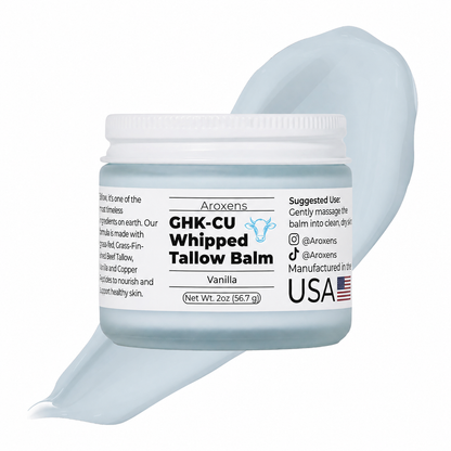 Aroxens GHK-CU Whipped Tallow Balm + Copper Peptide
