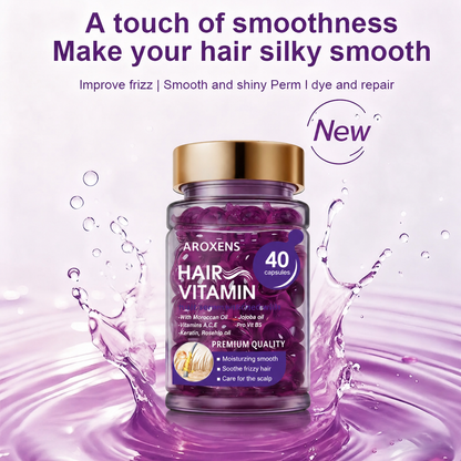 Aroxens Hair Vitamin Serum Capsules ,  Frizz-Free Hair
