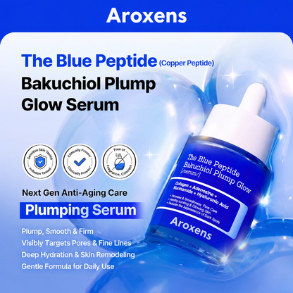 The Blue Copper Peptide Bakuchiol Serum