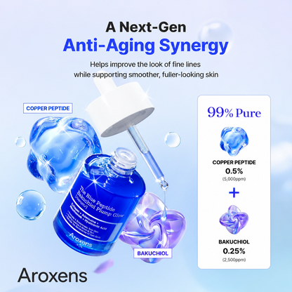 The Blue Copper Peptide Bakuchiol Serum
